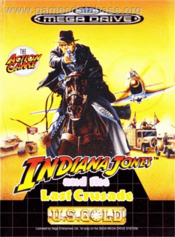 Cover Indiana Jones and the Last Crusade for Genesis - Mega Drive